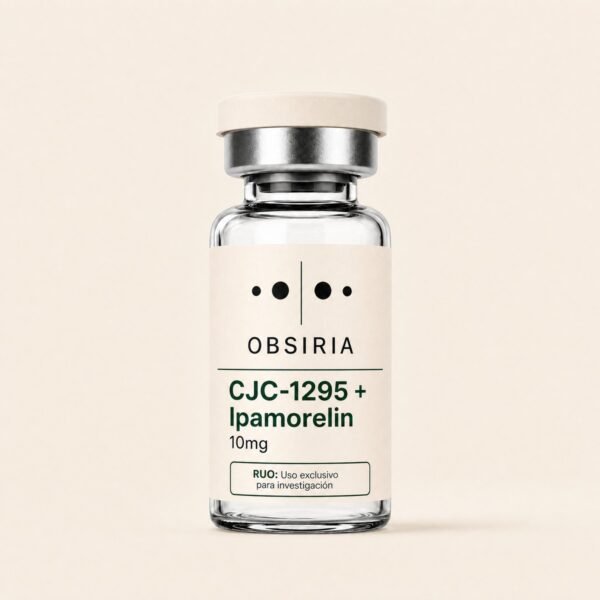 CJC-1295 + Ipamorelin 10mg — OBSIRIA, producto de investigación