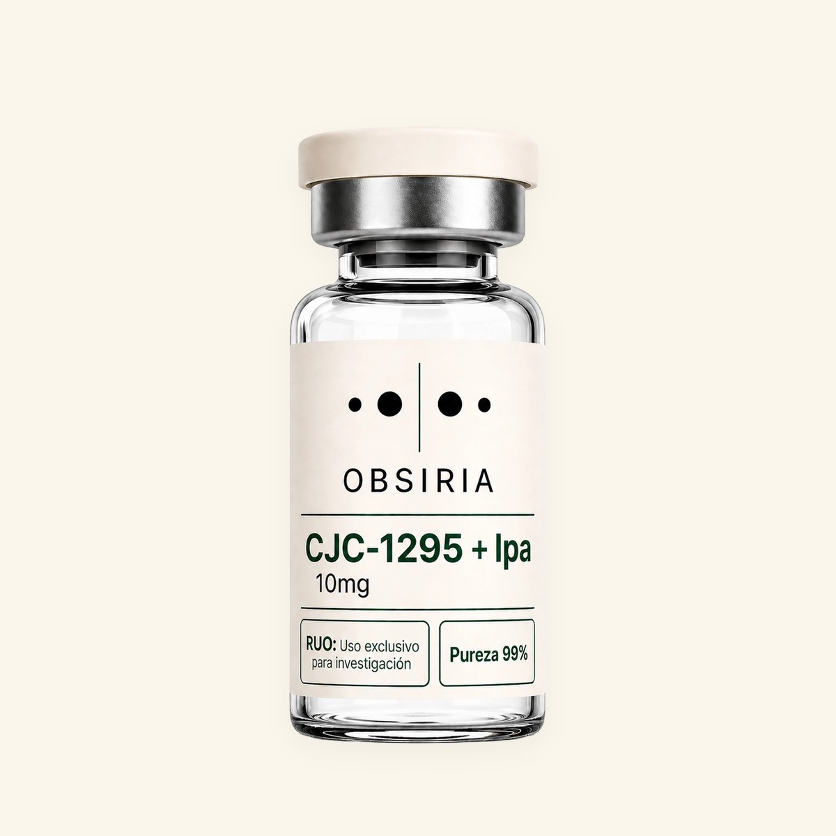 CJC-1295 + Ipamorelin 10mg — OBSIRIA, producto de investigación
