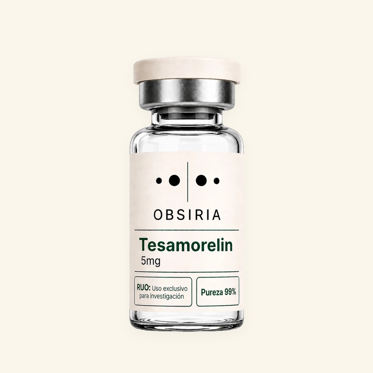 Tesamorelin 5mg — OBSIRIA, producto de investigación