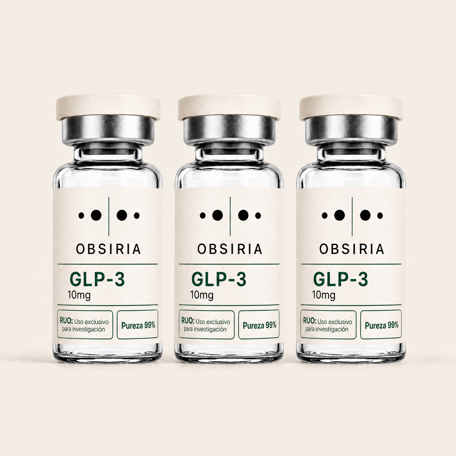 GLP-3 10mg — OBSIRIA, producto de investigación